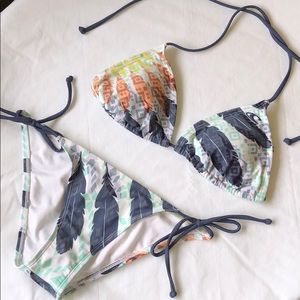 Feather Bikini Set